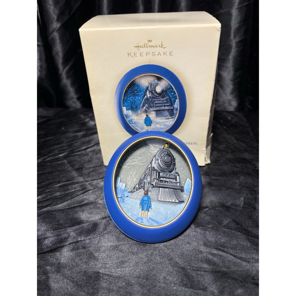 The Polar Express Christmas Ornament Hallmark Keepsake 2008 All Aboard